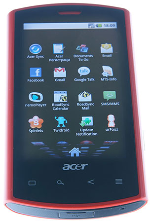 Acer Liquid E Ferrari