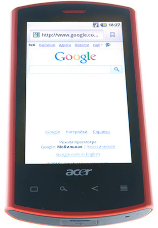 Acer Liquid E Ferrari