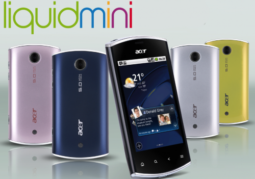 acer liquid mini