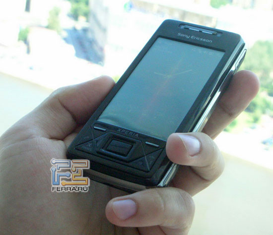 XPERIA X1 — первый Windows Mobile от Sony Ericsson 1