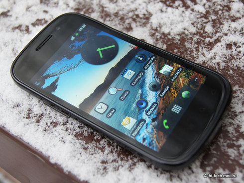 Обзор Google Nexus S: первый смартфон на Android 2.3