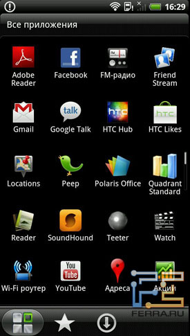 HTC Sense на примере HTC Evo 3D