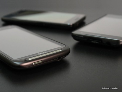 HTC Sensation, Samsung Galaxy S II, LG Optimus 2X: сравнительный тест