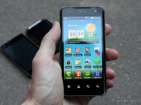 HTC Sensation, Samsung Galaxy S II, LG Optimus 2X: сравнительный тест