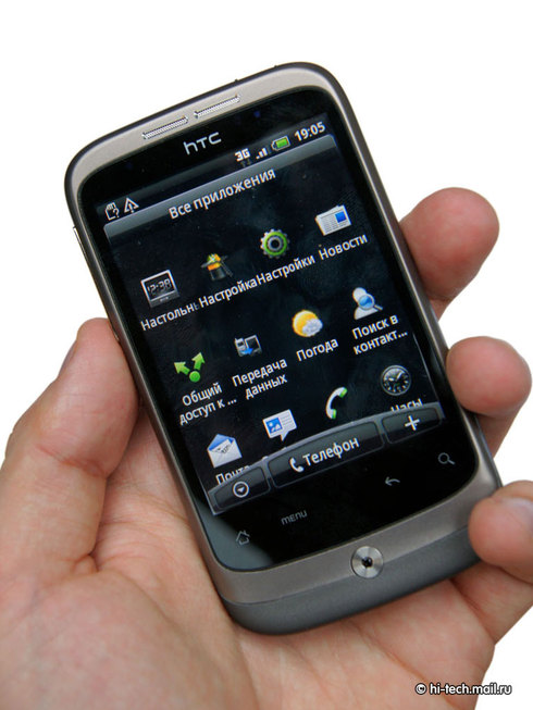 Обзор смартфона HTC Wildfire: дико недорого