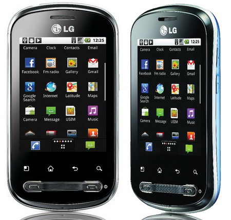 Смартфон LG Optimus ME.