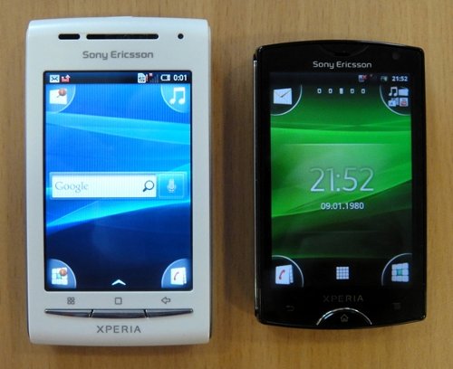 Sony Ericsson X10 mini и X10 mini pro