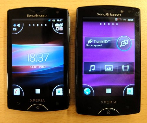 Sony Ericsson X10 mini и X10 mini pro