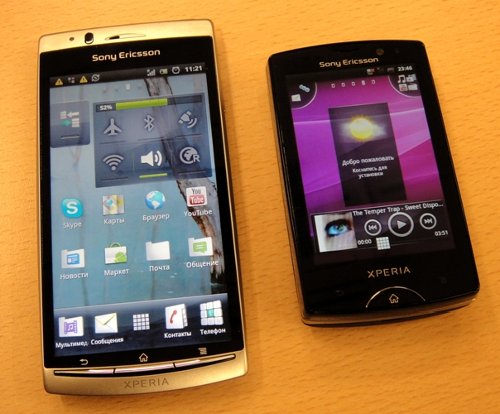 Sony Ericsson X10 mini и X10 mini pro