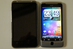 HTC Desire HD and HTC Desire Z