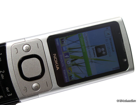 Обзор Nokia 6700 slide. Металлический смартфон