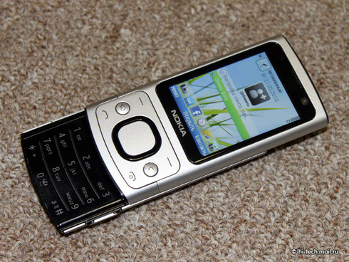 Обзор Nokia 6700 slide. Металлический смартфон