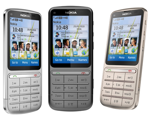 Nokia C3-01 Touch and Type