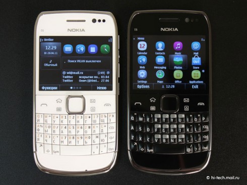 Обзор Nokia E6: уникальный смартфон с Symbian Anna