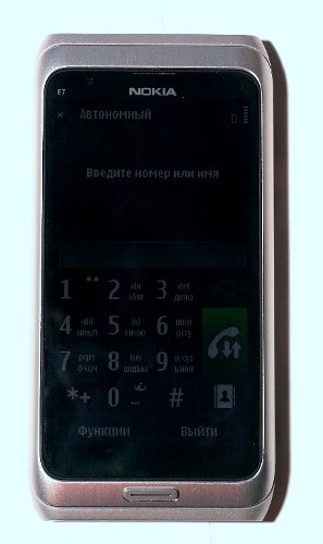 Nokia E7 - бизнес-смартфон с QWERTY-клавиатурой