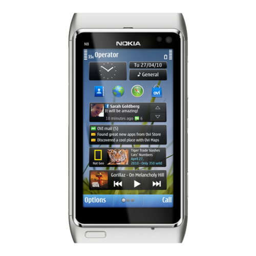 Nokia E7 - бизнес-смартфон с QWERTY-клавиатурой