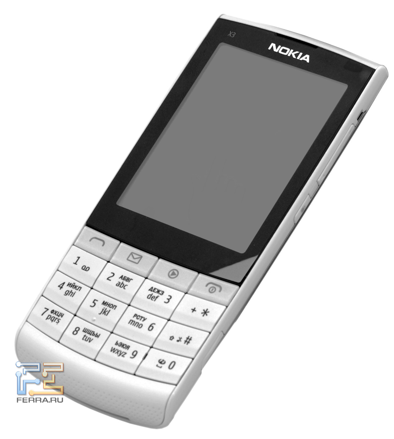 Обзор сенсорного моноблока Nokia X3-02 Touch & Type | Интернет-магазин  MobilMarket.ru