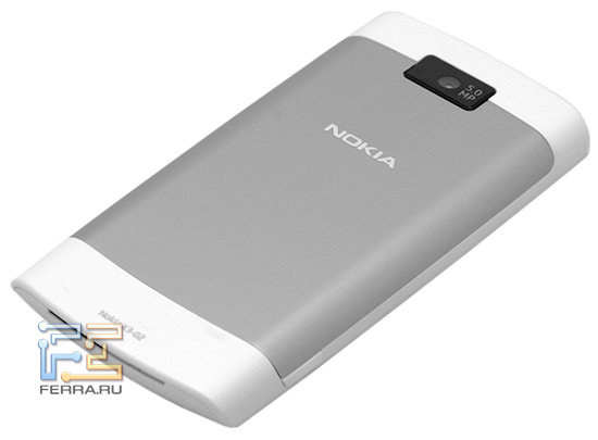 Задняя панель Nokia X3-02