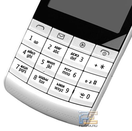 лавиатура телефона Nokia X3-02