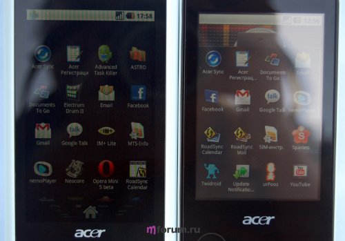 Acer beTouch E400