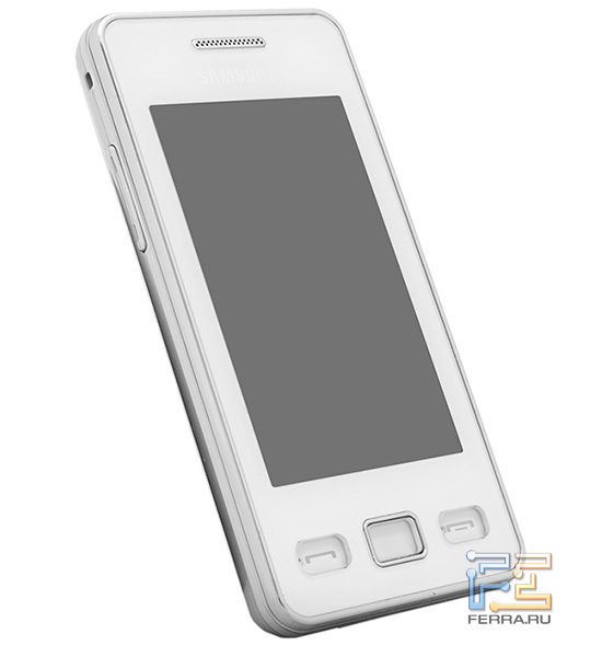 Samsung S5260 Star II — вид в три четверти