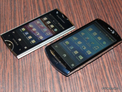 Первый взгляд на Xperia ray, active, txt в России: новейшее оружие Sony Ericsson