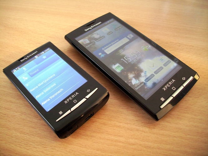 Sony Ericsson x10 Mini.