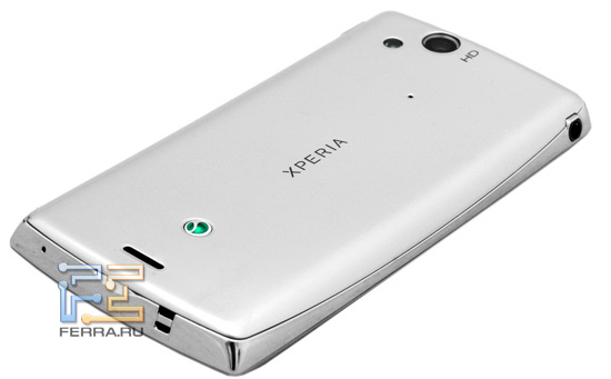 Задняя сторона корпуса Sony Ericsson Xperia Arc