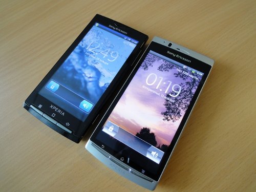 Обзор Xperia arc