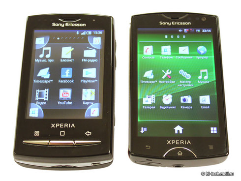 Обзор Sony Ericsson Xperia Mini и Mini pro: очень маленькие смартфоны
