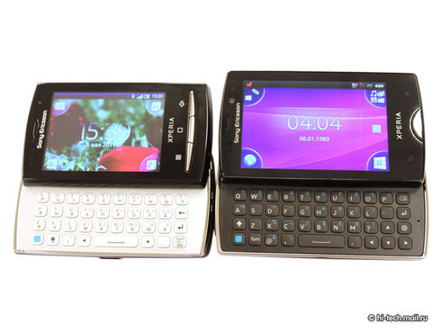Обзор Sony Ericsson Xperia Mini и Mini pro: очень маленькие смартфоны