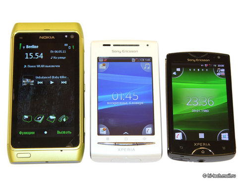 Обзор Sony Ericsson Xperia Mini и Mini pro: очень маленькие смартфоны