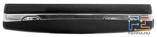 Правая боковая грань Sony Ericsson Xperia mini pro