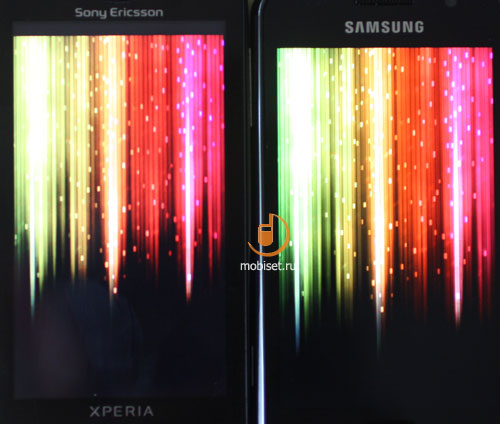Sony Ericsson XPERIA X10 и Samsung i9000 Galaxy S