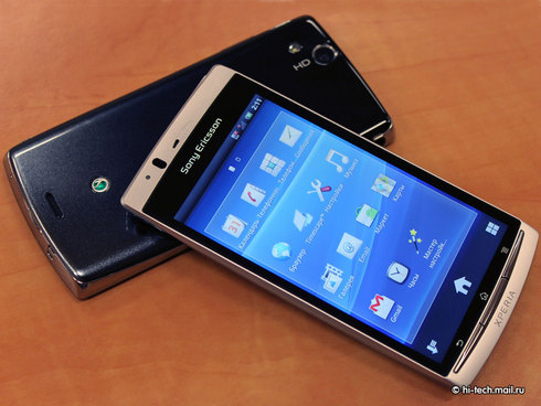 Предварительный обзор Sony Ericsson Xperia arc. Самый стильный Android