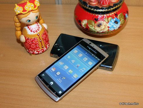 Предварительный обзор Sony Ericsson Xperia arc. Самый стильный Android