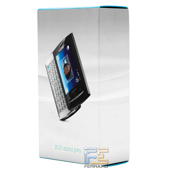 Коробка Sony Ericsson Xpeira X10 mini pro