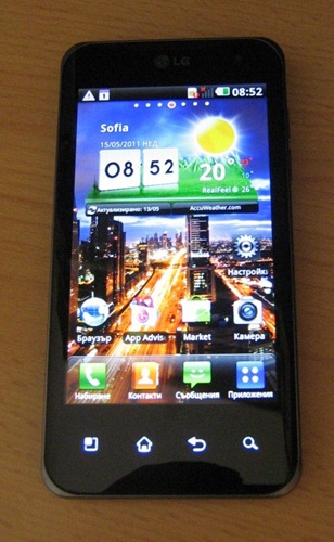 LG Optimus 2X Front thumb LG Optimus 2X   действительно быстрый смартфон