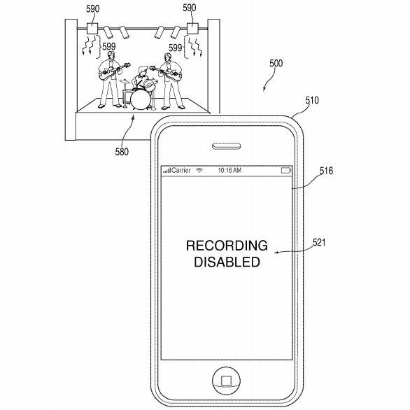 Apple camera patent