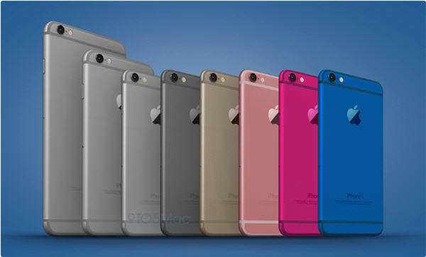 iPhone 6c colors