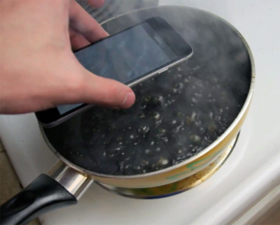 Boiled iPhone