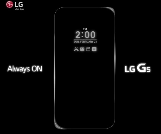 LG G5 display