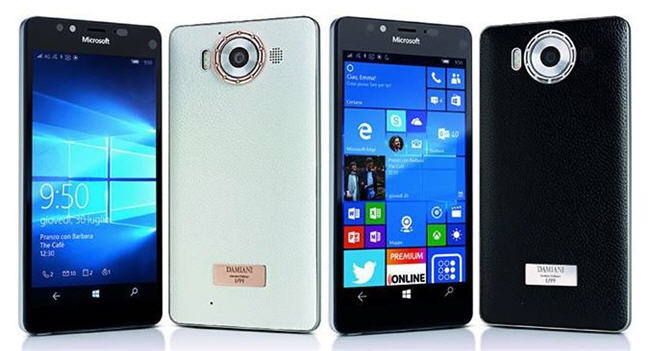 Microsoft Lumia 950 brilliant back