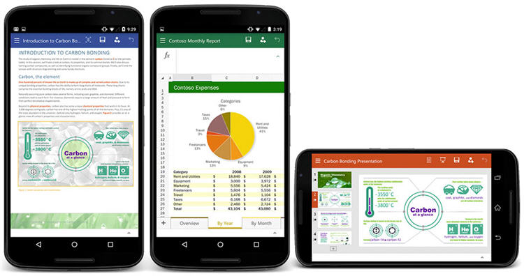 Microsoft Office on Android