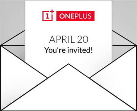 OnePlus invites to the presentation