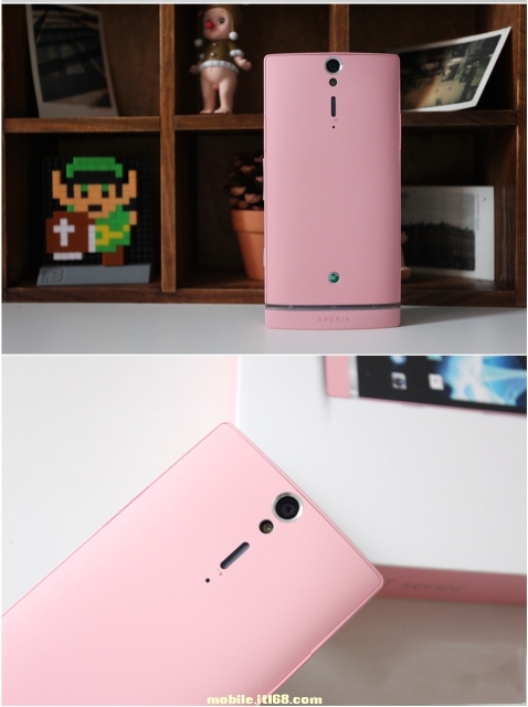 Sony Xperia SL pink