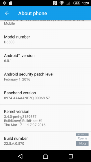 Sony Xperia Z2 & Z3 &Z3 Compact Update