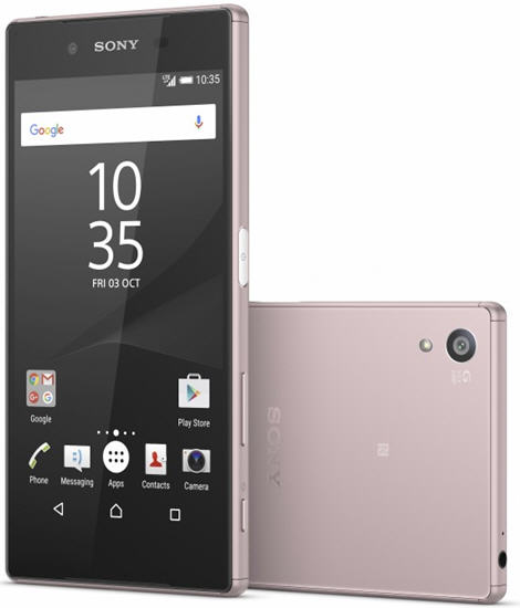 Sony Xperia Z5 pink