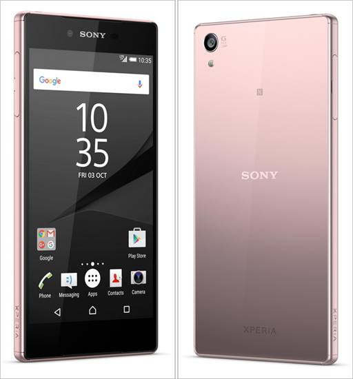 Sony Xperia Z5 Premium pink