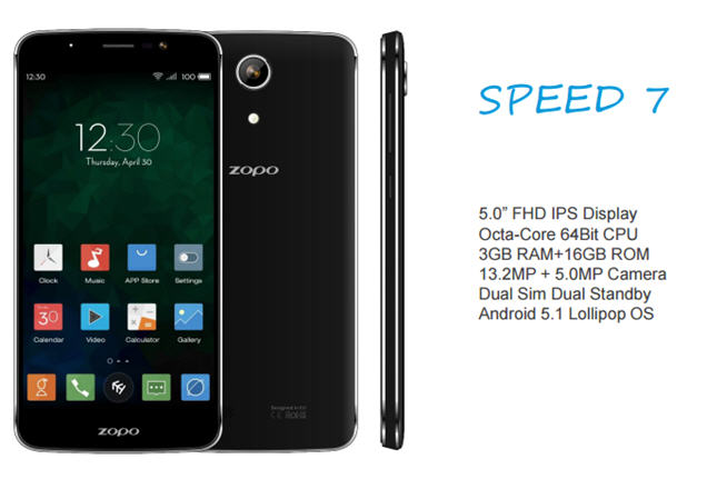 Zopo Speed 7 & Speed 7 Plus new info